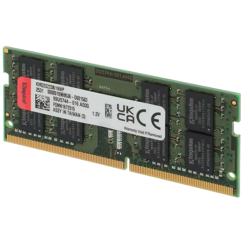 Memorie RAM Kingston KVR32S22D8/16WP ValueRAM 16GB Verde