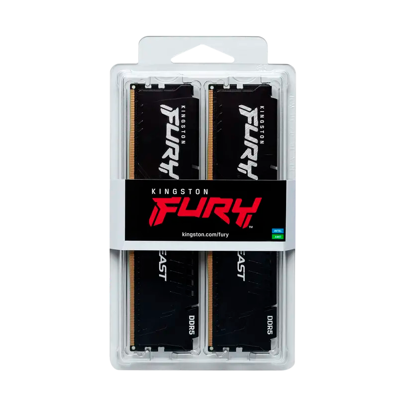Memorie RAM Kingston KF560C36BBEK2-16 FURY Beast 16GB Negru