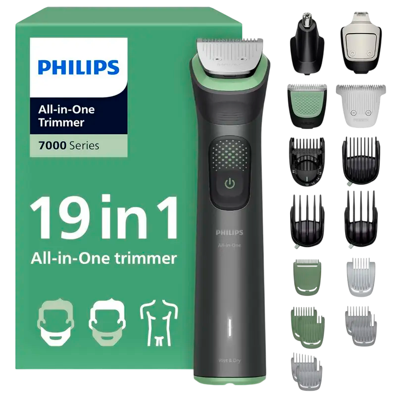 Trimmer pentru bărbați Philips MG9556/15 Gri