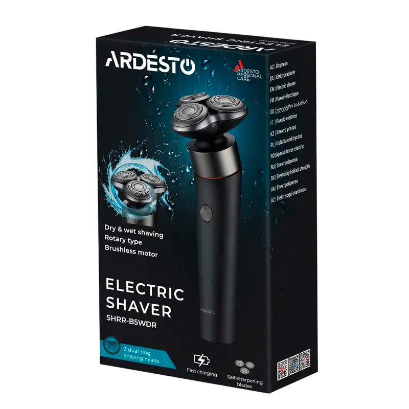 Aparat de ras electric Ardesto SHRR-B5WDR Negru