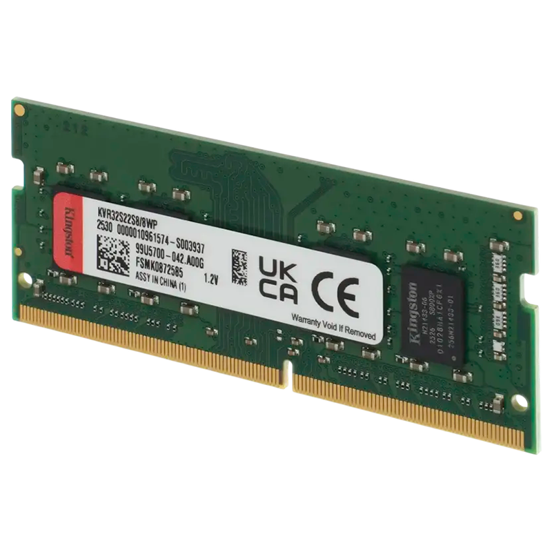 Memorie RAM Kingston KVR32S22S8/8WP ValueRAM 8GB Verde